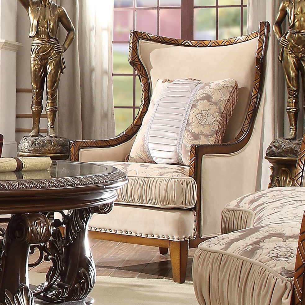Chair 52120A SOFA W/7PILLOWS